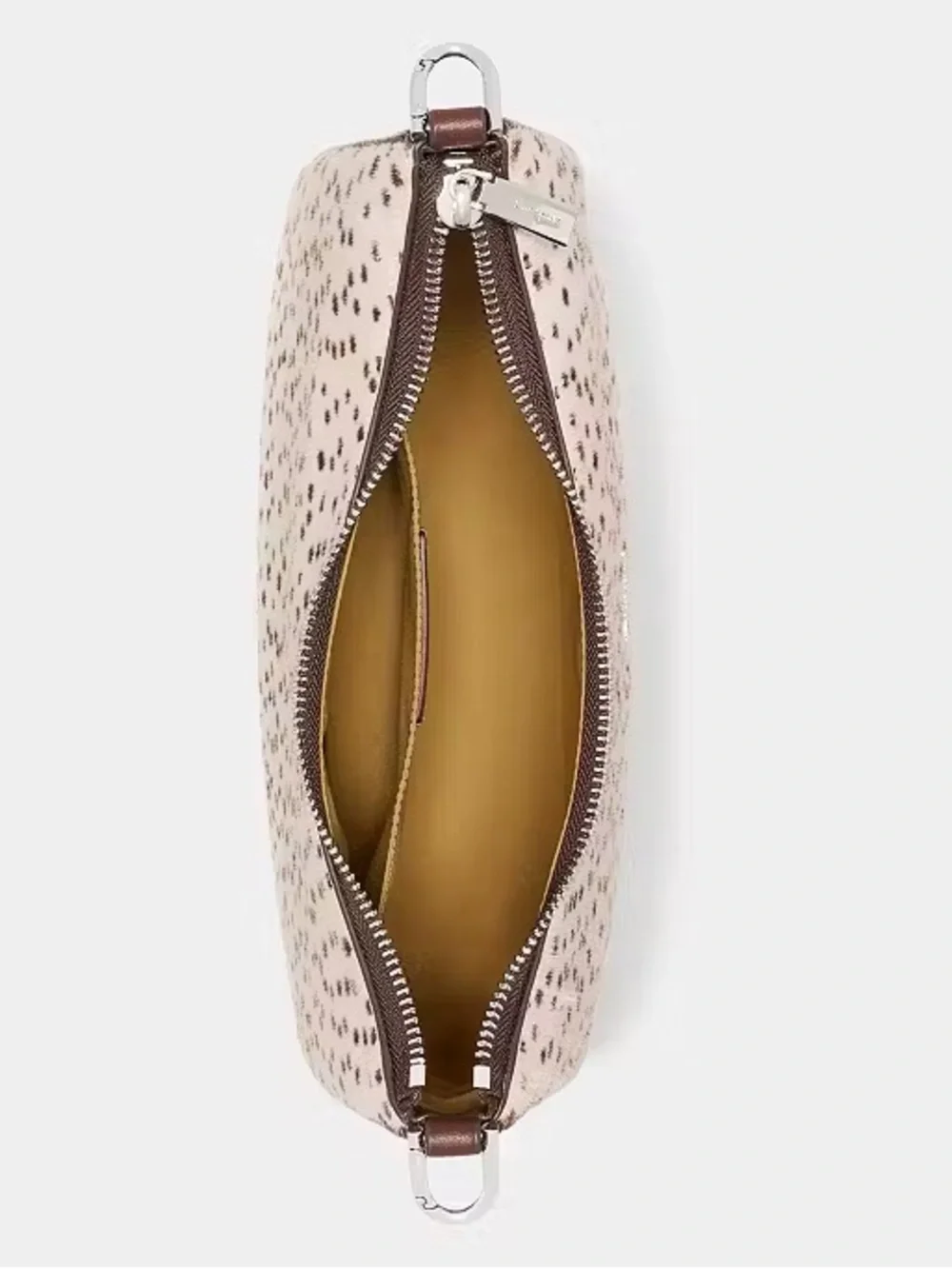 Kate Spade New York Margot Haircalf Medium Convertible Shoulder Bag,Natural NWT